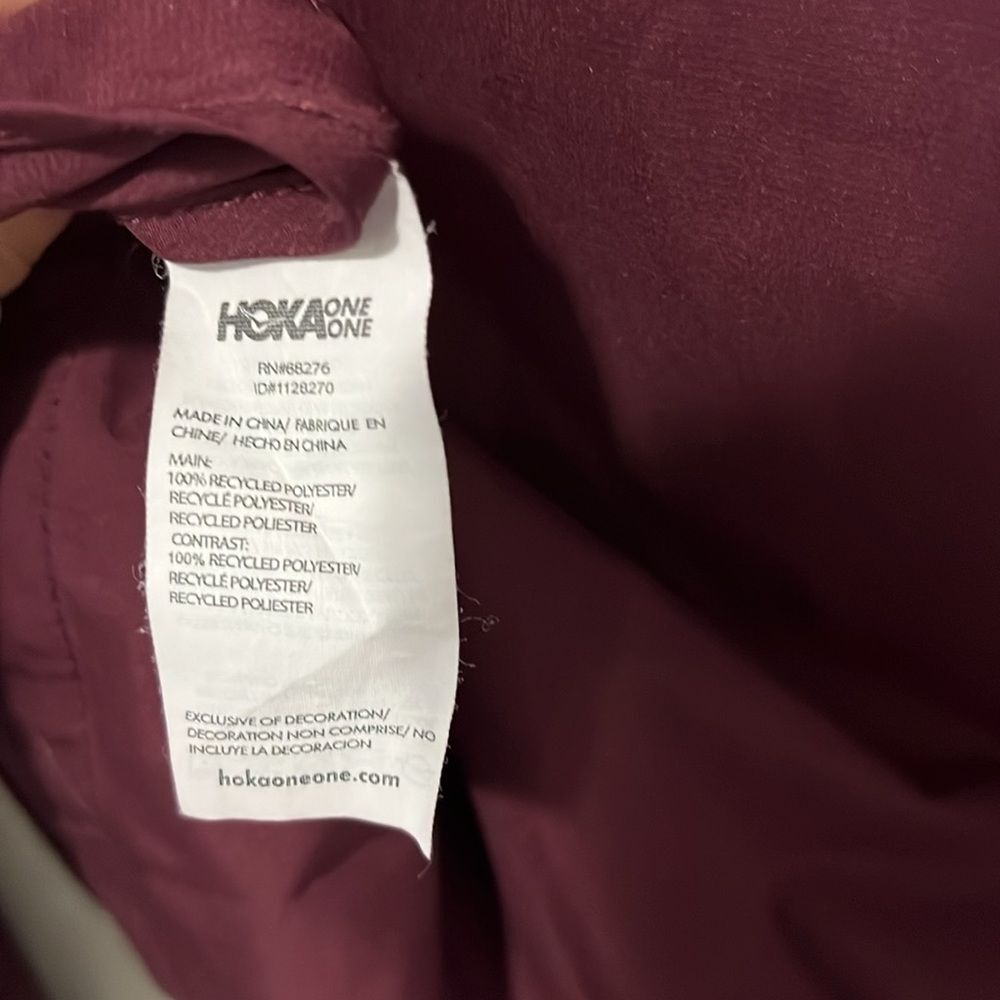 HOKA (NWOT) 1/2 Zip Wind Shell, Purple, Size M - Picture 8 of 8